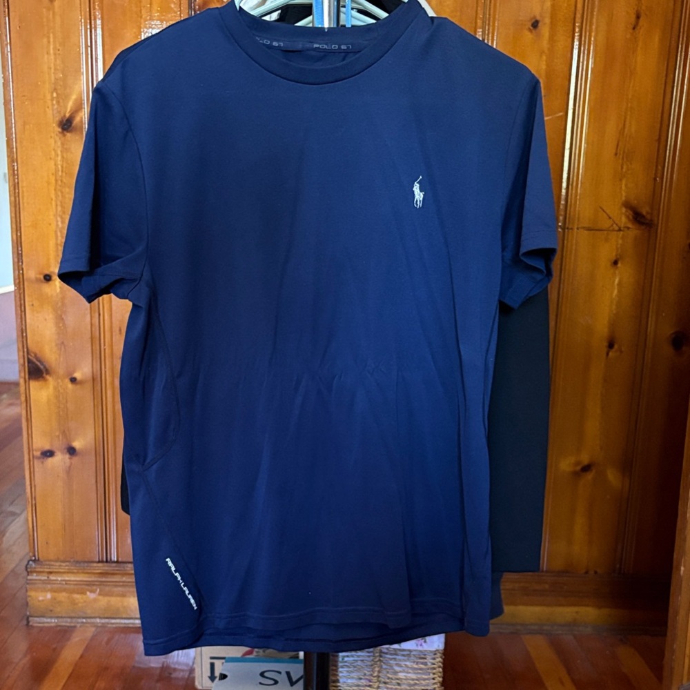 Polo by Ralph Lauren Men's Deep Blue Short Sleeve Tee